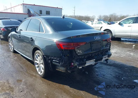 2019 Audi A4 45 Premium из США, поврежденный, VIN WAUENAF46KN018027